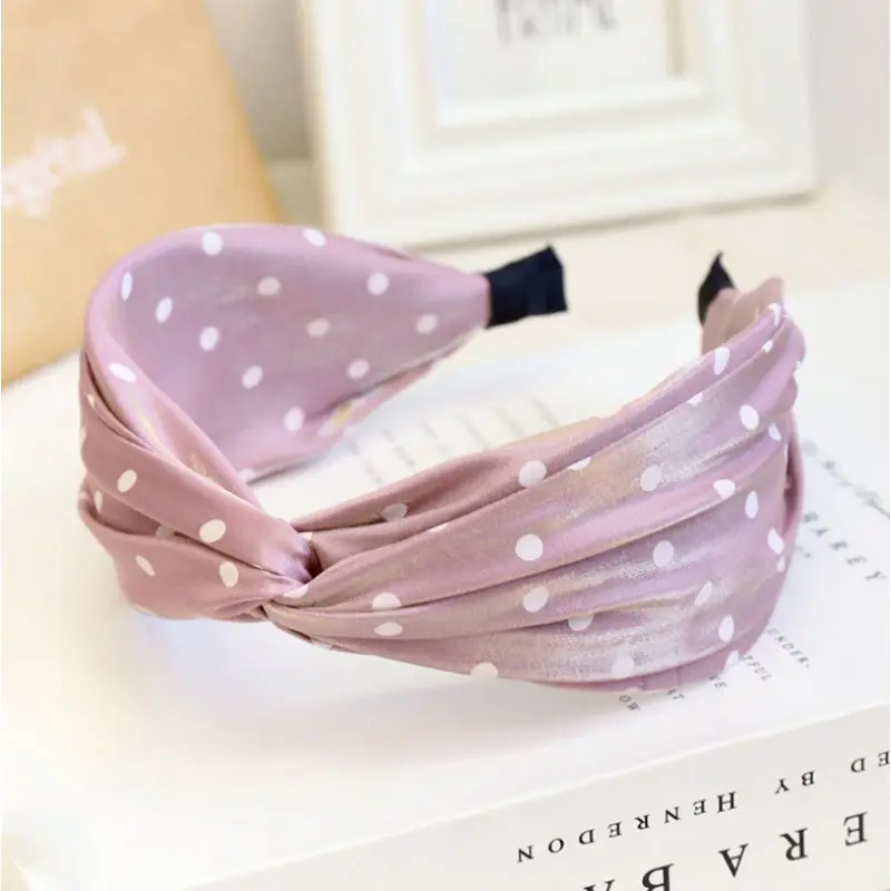 Turban band made of rose polka dot material O398WZ2 at Wasserman.eu