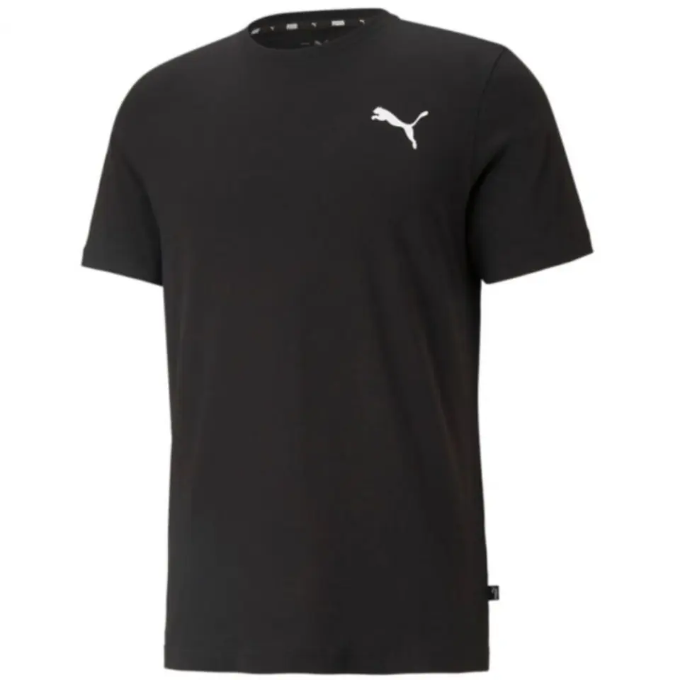 ⁨Koszulka Puma ESS Small Logo Tee M 586668 (kolor Czarny, rozmiar M)⁩ w sklepie Wasserman.eu