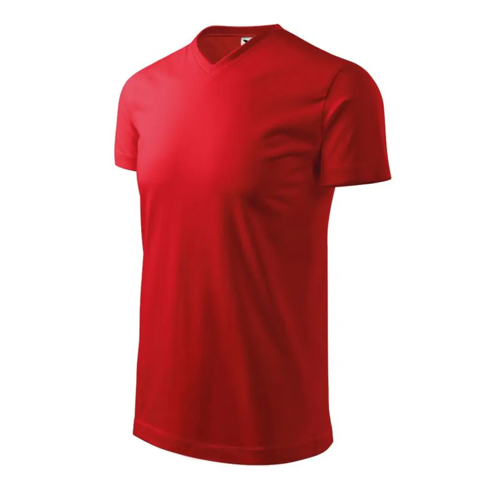 ⁨Koszulka Malfini Heavy V-neck M (kolor Czerwony, rozmiar 2XL)⁩ w sklepie Wasserman.eu