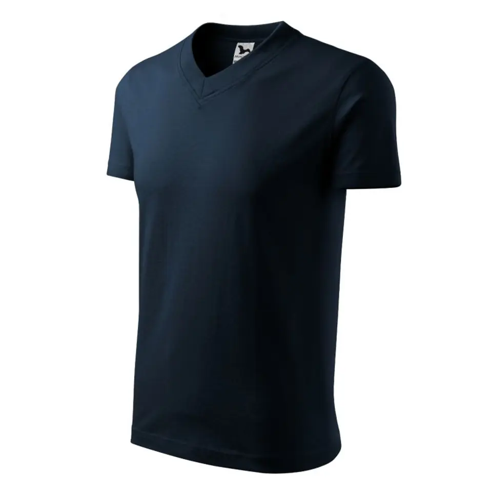 ⁨Koszulka Malfini V-neck M (kolor Granatowy, rozmiar L)⁩ w sklepie Wasserman.eu