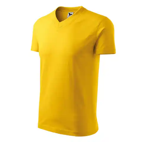 ⁨Koszulka Malfini V-neck M (kolor Żółty, rozmiar S)⁩ w sklepie Wasserman.eu