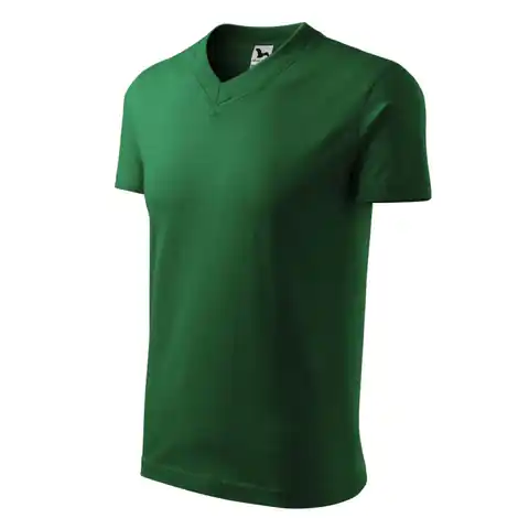 ⁨Koszulka Malfini V-neck M (kolor Zielony, rozmiar S)⁩ w sklepie Wasserman.eu