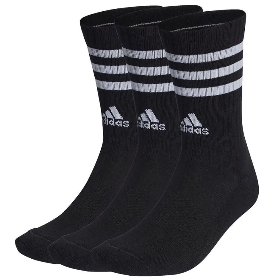 ⁨Skarpety adidas 3 Stripes Cushioned Crew Socks (kolor Czarny)⁩ w sklepie Wasserman.eu