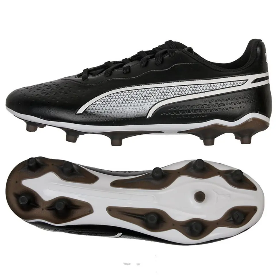 ⁨Buty piłkarskie Puma King Match FG/AG M 107570 (kolor Czarny, rozmiar 44)⁩ w sklepie Wasserman.eu