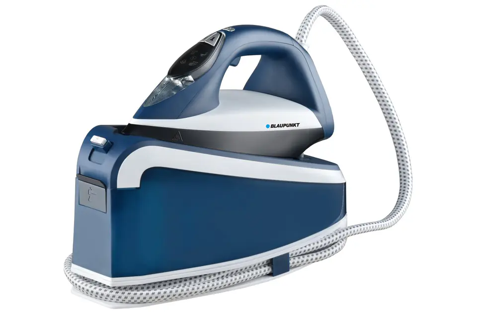 ⁨Blaupunkt SSP701 Steam ironing station 3200 W 1.5 L Ceramic soleplate Black,Blue,White⁩ at Wasserman.eu