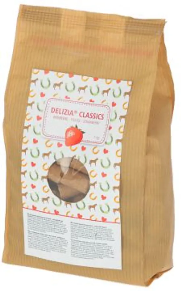 ⁨KERBL Delizia Classics Strawberry - horse treats - 1 kg⁩ at Wasserman.eu