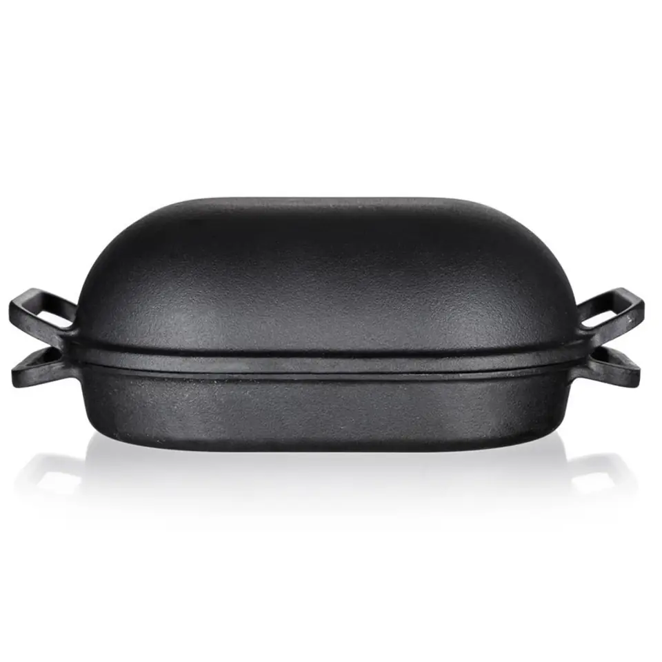 ⁨BRYTFANNA ŻELIWNA 39cm 3 + 4L BANQUET⁩ w sklepie Wasserman.eu