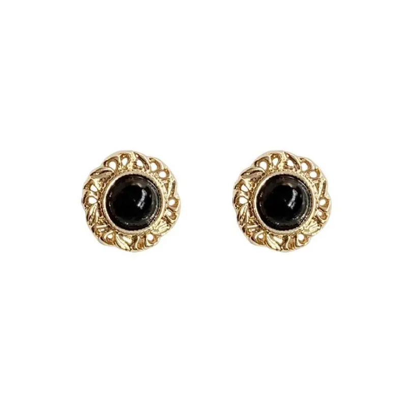 ⁨EARRINGS sticks with black eyelet K1519⁩ at Wasserman.eu