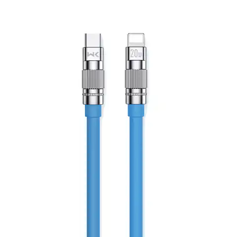 ⁨WEKOME WDC-187 Wingle Series - Kabel połączeniowy USB-C do Lightning Fast Charging PD 20W 1.2 m (Niebieski)⁩ w sklepie Wasserman.eu