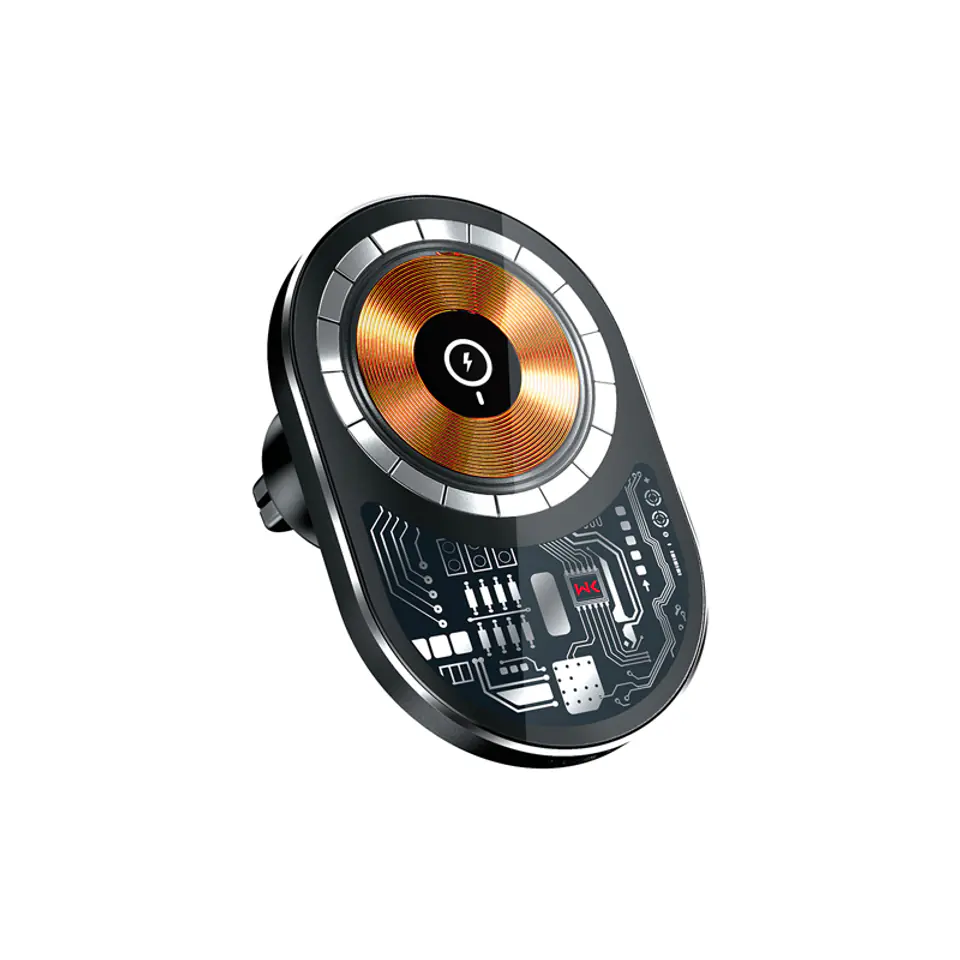 Magnetic car holder with 15W MagSafe wirele at Wasserman.eu