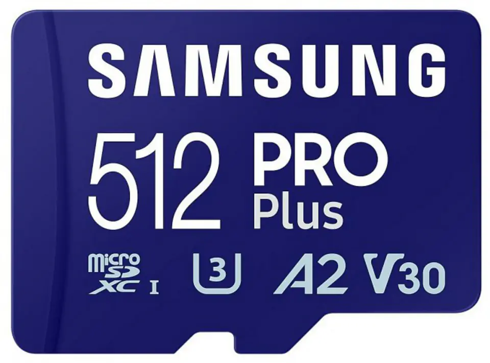 ⁨SD MicroSD Card 512GB Samsung SDXC PRO Plus (2023)(CL10) retail⁩ at Wasserman.eu