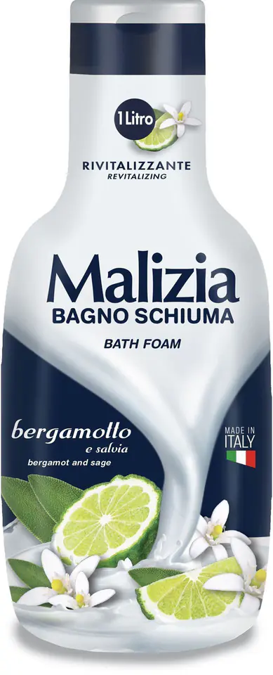 ⁨T MALIZIA PŁYN do kąpieli 1000ml Bergamot /12/&⁩ w sklepie Wasserman.eu