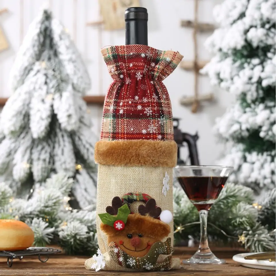Deckel für eine Flasche, Weihnachtswein KSN19K im Wasserman.eu