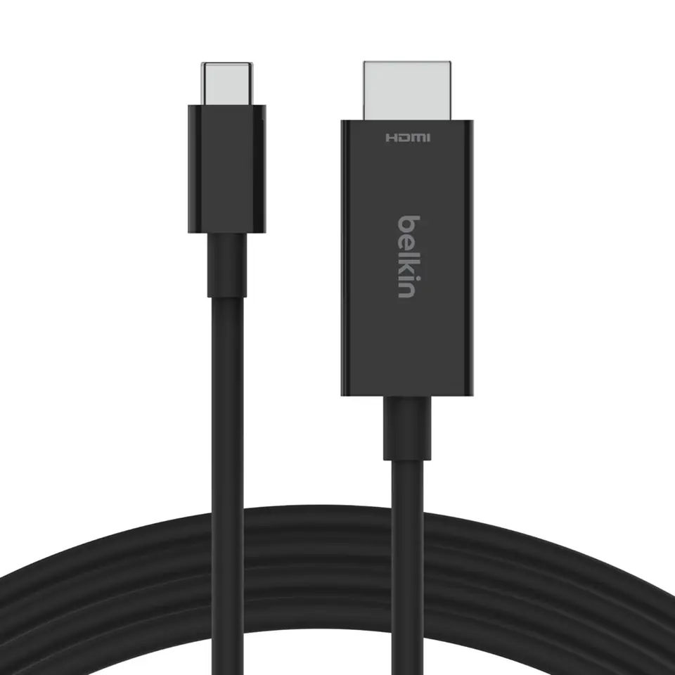 ⁨Belkin AVC012bt2MBK 2 m USB Type-C HDMI Black⁩ at Wasserman.eu