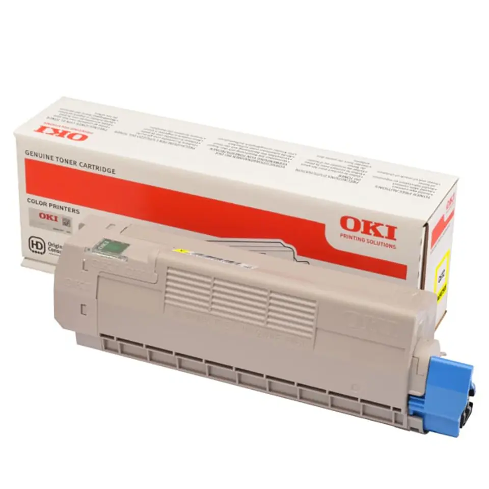 ⁨OKI oryginalny toner 46507505, yellow, 6000s⁩ w sklepie Wasserman.eu