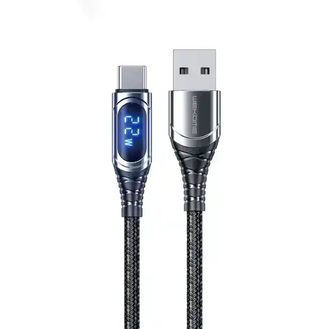 ⁨WEKOME WDC-166 Sakin Series - Kabel połączeniowy USB-A do USB-C 6A Fast Charging 1 m (Tarnish)⁩ w sklepie Wasserman.eu