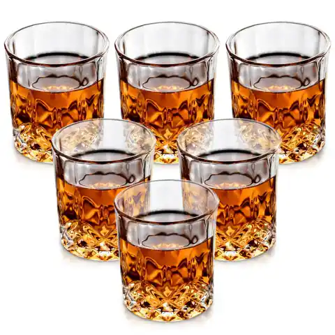 ⁨Szklanki do whisky drinków 227 ml zestaw 6szt SZK02⁩ w sklepie Wasserman.eu