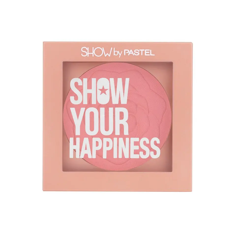 ⁨PASTEL Show by Pastel Róż do policzków Show Your Happiness nr 201 1szt⁩ w sklepie Wasserman.eu