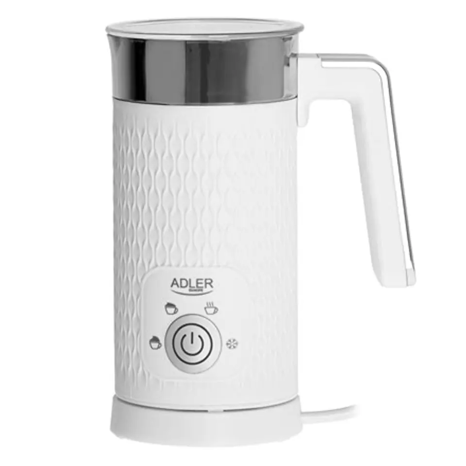 ⁨Adler | AD 4494 | Milk frother | 500 W | Milk frother | White⁩ at Wasserman.eu