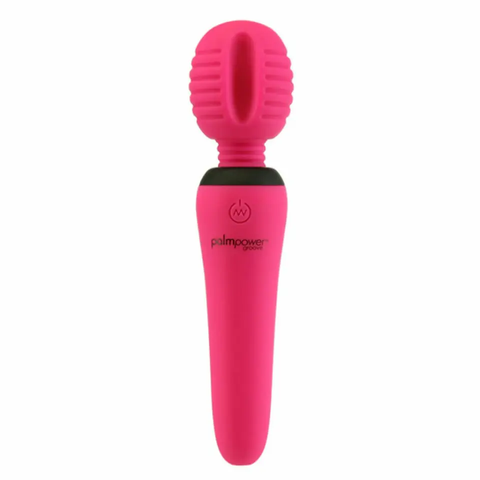 ⁨Masażer - PalmPower Groove Mini Wand Fuchsia⁩ w sklepie Wasserman.eu