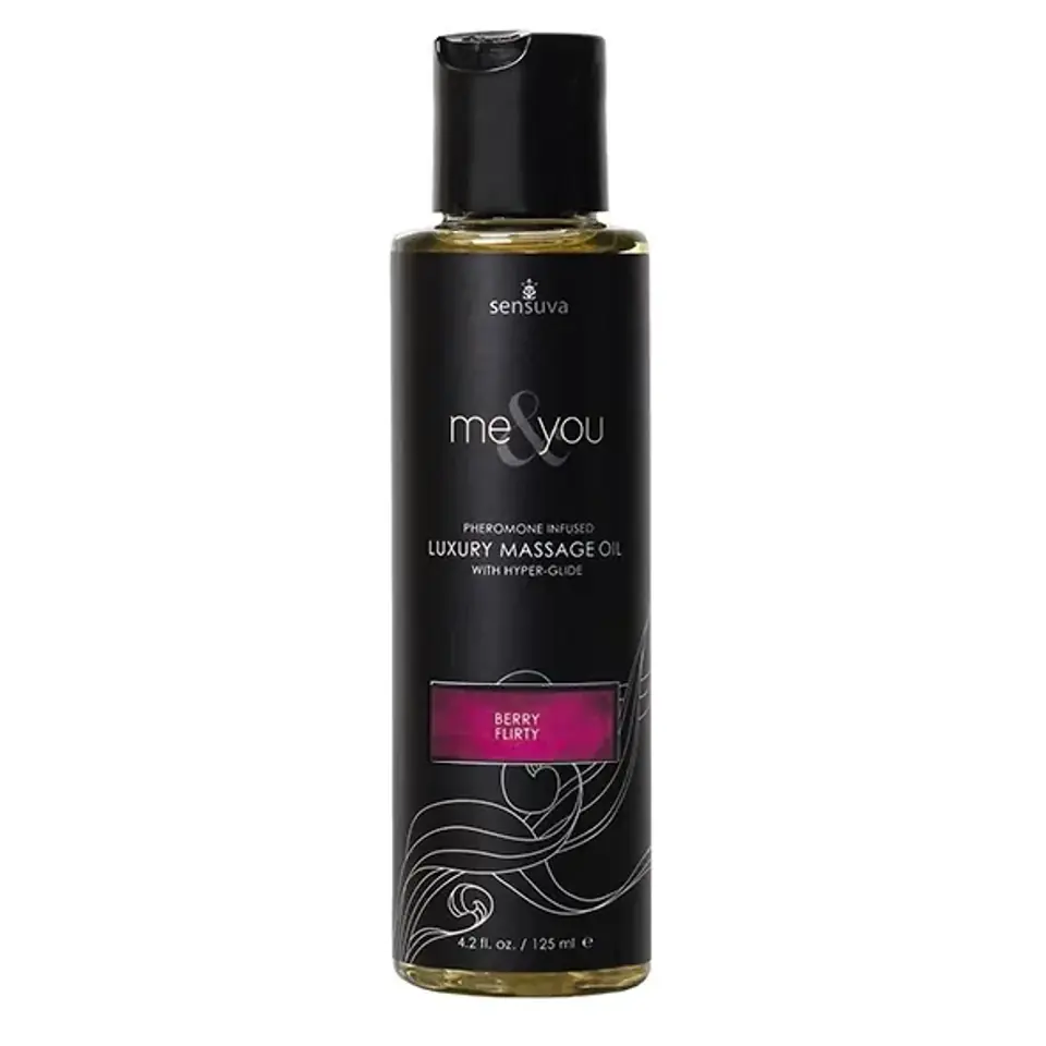 ⁨Olejek do masażu - Sensuva Me & You Berry Flirty Massage Oil 125 ml⁩ w sklepie Wasserman.eu