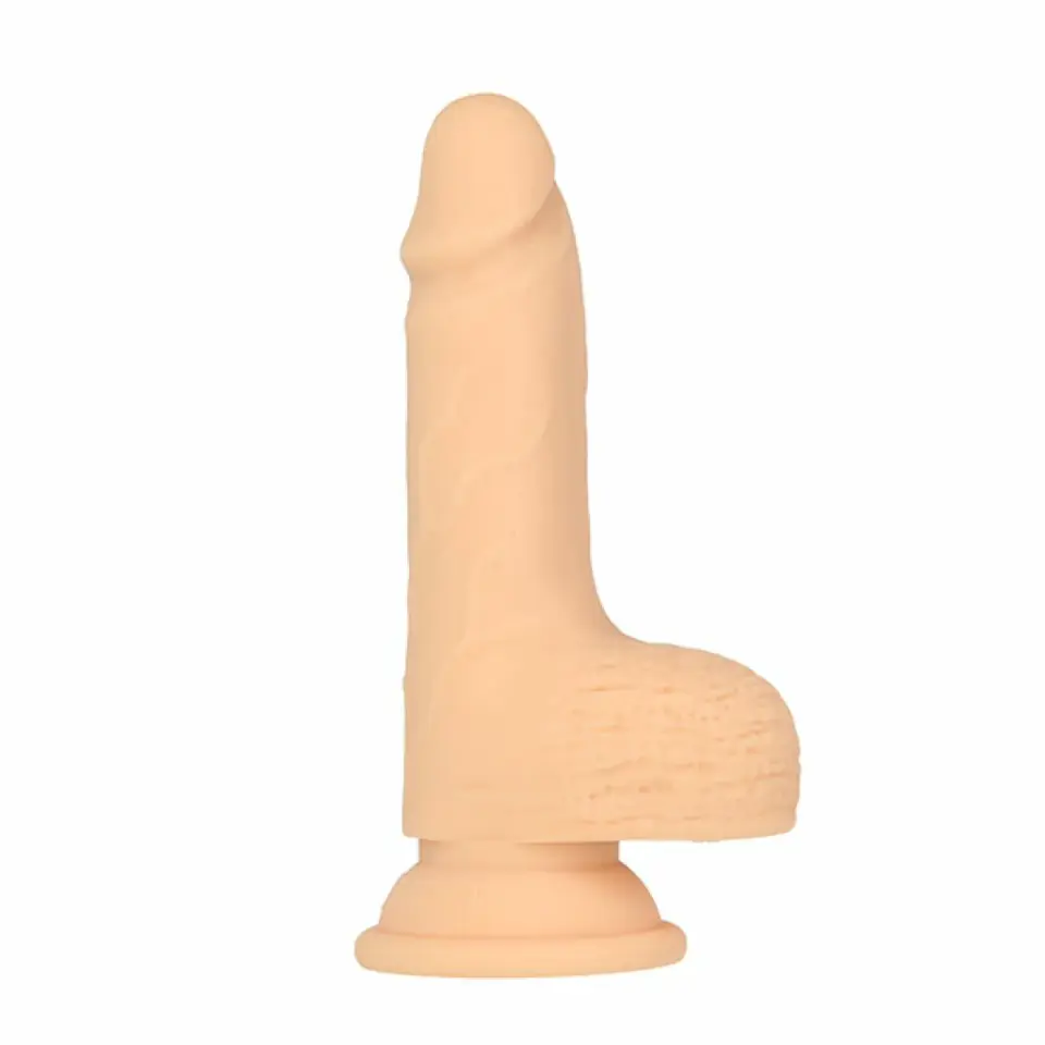 Pulsator - Naked Addiction Thrusting Dong with Remote 16,5 cm Vanilla w sklepie Wasserman.eu