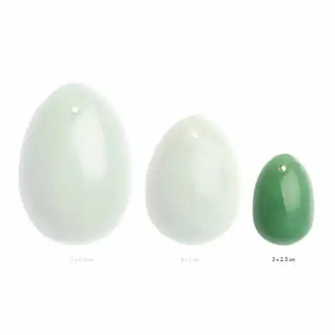 ⁨Kulka gejszy - La Gemmes Yoni Egg Jade S⁩ w sklepie Wasserman.eu
