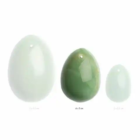 ⁨Kulka gejszy - La Gemmes Yoni Egg Jade M⁩ w sklepie Wasserman.eu