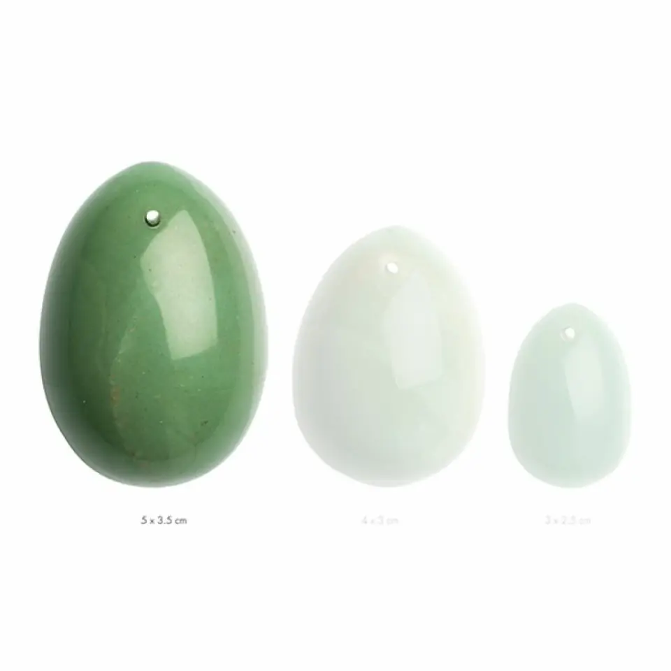 ⁨Kulka gejszy - La Gemmes Yoni Egg Jade L⁩ w sklepie Wasserman.eu