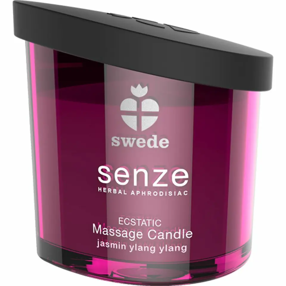 ⁨Świeca do masażu - Swede Senze Massage Candle Ecstatic 150 ml⁩ w sklepie Wasserman.eu