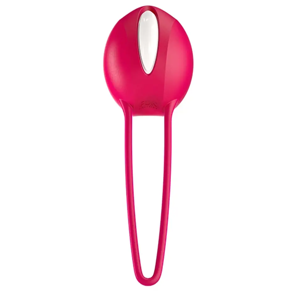 ⁨Kulka gejszy - Fun Factory Smartball Uno India Red⁩ w sklepie Wasserman.eu