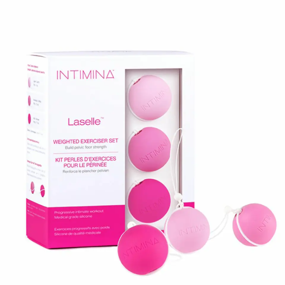 ⁨Kulki gejszy - Intimina Laselle Kegel Routine⁩ w sklepie Wasserman.eu