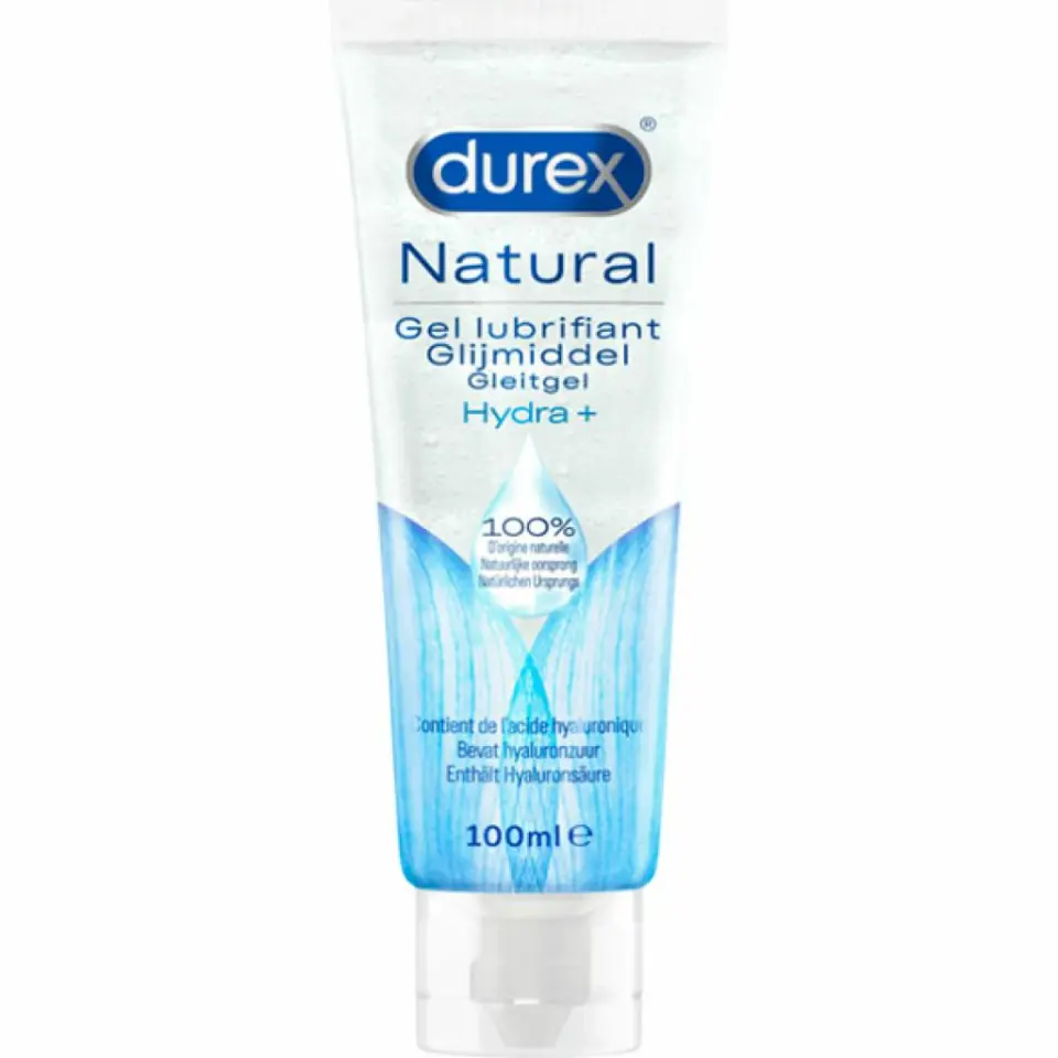 ⁨Lubrykant wodny - Durex Natural Lubricant Hydra+ 100 ml⁩ w sklepie Wasserman.eu