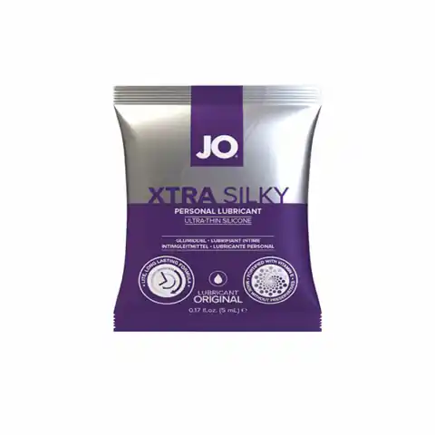 ⁨Lubrykant silikonowy (saszetka) - System JO Xtra Silky 5 ml⁩ w sklepie Wasserman.eu
