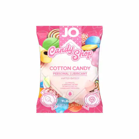 ⁨Lubrykant (saszetka) - System JO Candy Shop Cotton Candy 5 ml⁩ w sklepie Wasserman.eu