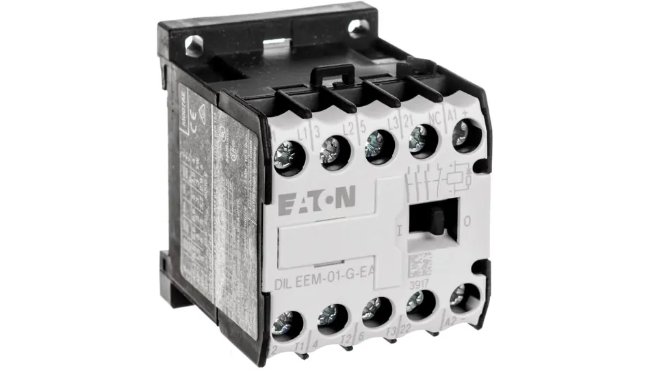 ⁨Power contactor 6A 3P 24V DC 0Z 1R DILEEM-01-G-EA(24VDC) 189982⁩ at Wasserman.eu