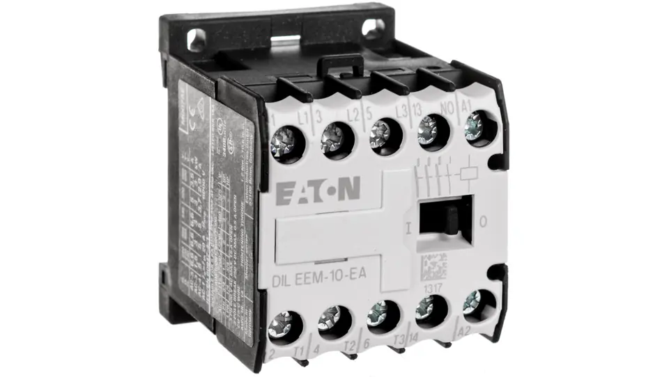 ⁨Power contactor 6A 3P 230V AC 1Z 0R DILEEM-10-EA(230V50HZ,240V60HZ) 189979⁩ at Wasserman.eu