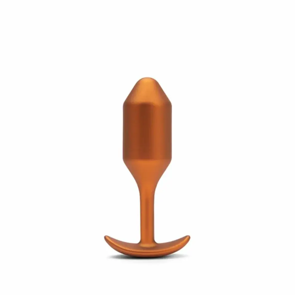 Plug analny - B-Vibe Snug Plug 2 Sunburst w sklepie Wasserman.eu