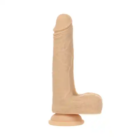 ⁨Pulsowibrator - Naked Addiction Rotating & Thrusting & Vibrating Dong with Remote 19 cm⁩ w sklepie Wasserman.eu