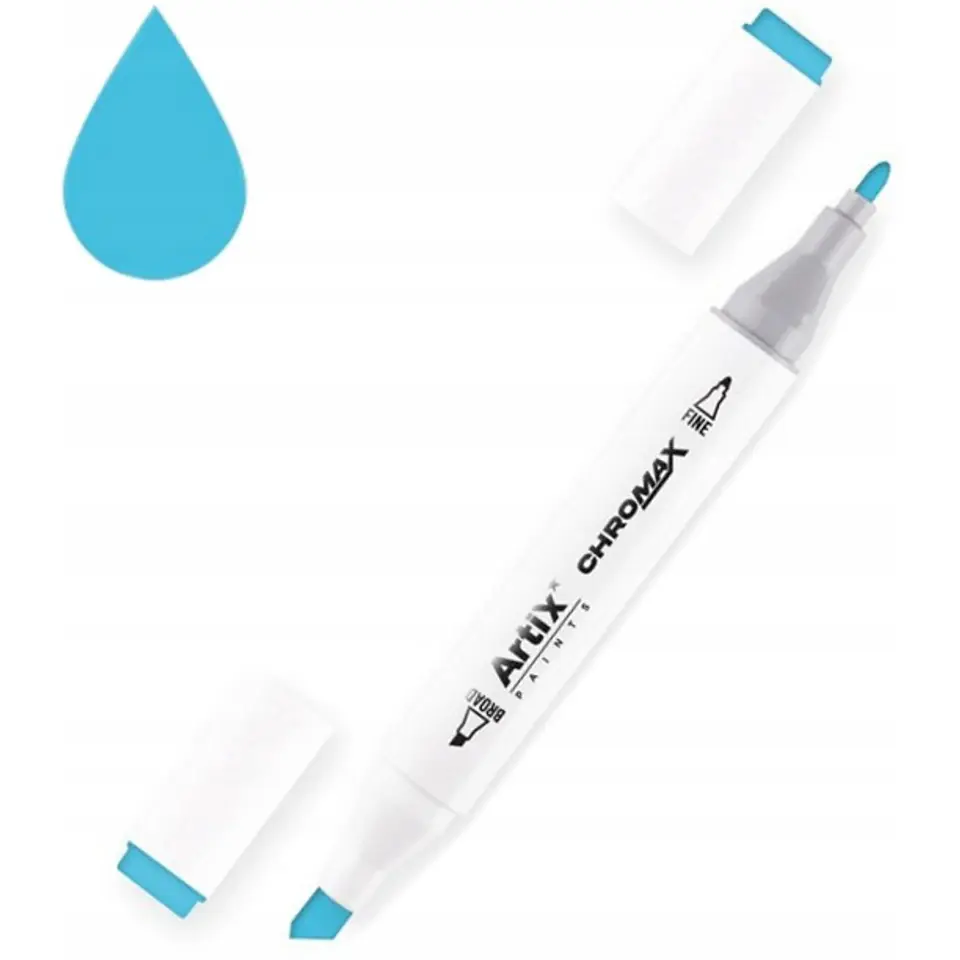 ⁨Marker alkoholowy dwustronny BABY BLUE PP915-66 ARTIX⁩ w sklepie Wasserman.eu