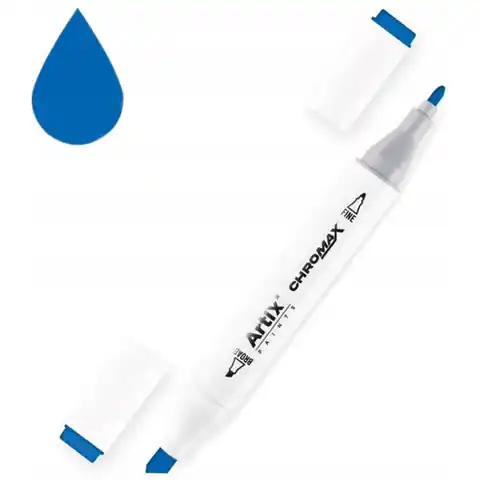 ⁨Marker alkoholowy dwustronny ROYALE BLUE PP915-70 ARTIX⁩ w sklepie Wasserman.eu