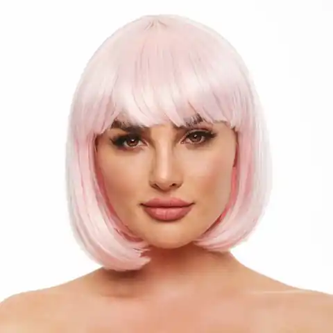 ⁨Peruka - Pleasure Wigs Cici Wig Pink Glow in the Dark⁩ w sklepie Wasserman.eu