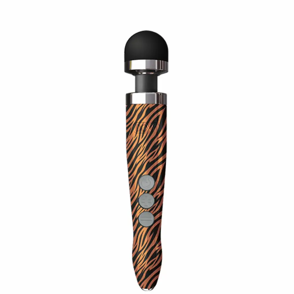 ⁨Masażer - Doxy Die Cast 3R Wand Massager Tiger⁩ w sklepie Wasserman.eu