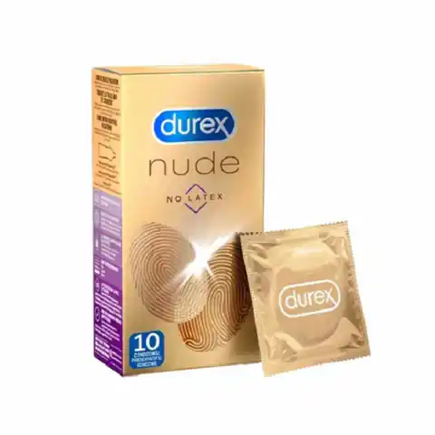 ⁨Prezerwatywy - Durex Nude No Latex 10 szt⁩ w sklepie Wasserman.eu