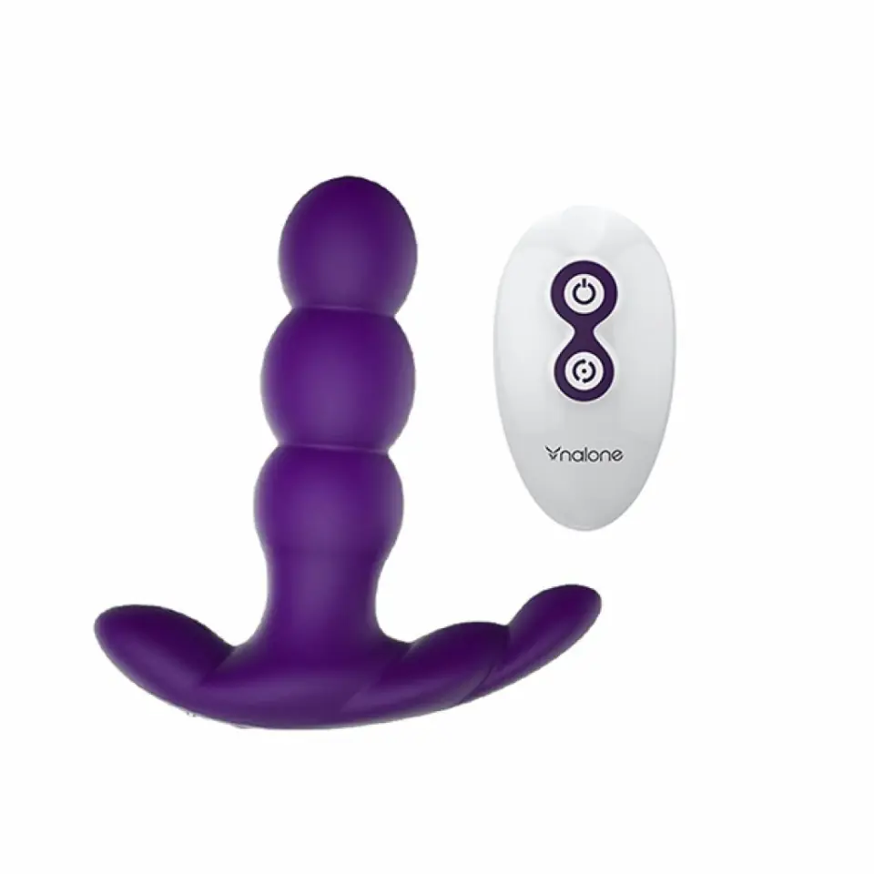 Wibrujący masażer prostaty - Nalone Pearl Purple w sklepie Wasserman.eu