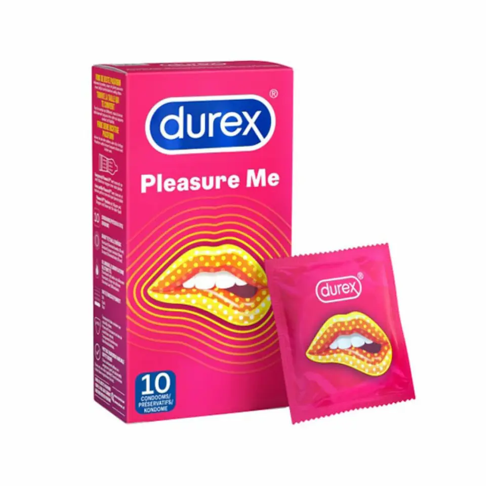 ⁨Prezerwatywy stymulujące - Durex Pleasure Me 10 szt⁩ w sklepie Wasserman.eu