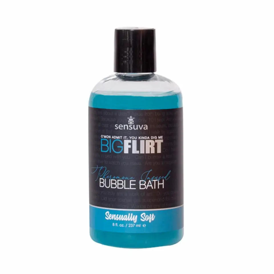 ⁨Płyn do kąpieli - Sensuva Big Flirt Pheromone Bubble Bath Sensually Soft 237 ml⁩ w sklepie Wasserman.eu