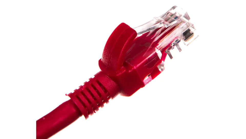Patch cable U/UTP cat.6 5m red at Wasserman.eu