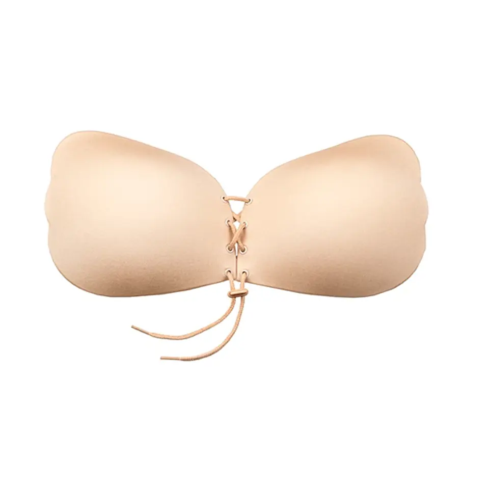 ⁨Bye Bra Lace-It Bra samonośny biustonosz A nude regulowany⁩ w sklepie Wasserman.eu