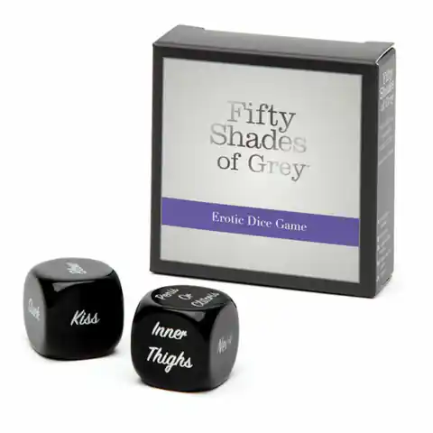⁨Kości do gry - Fifty Shades of Grey Erotic Dice Game⁩ w sklepie Wasserman.eu